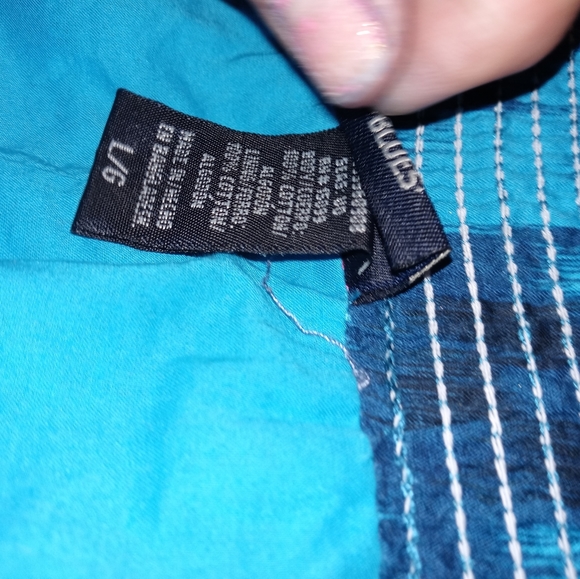 Canyon River Blues Green and blue skirt - Picture 3 of 6